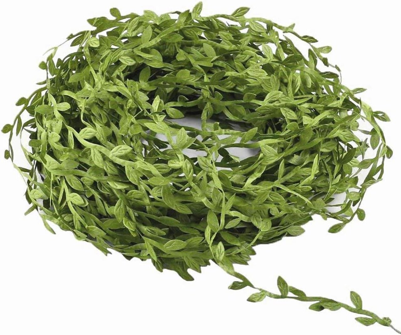 65FT Artificial Eucalyptus Vine Garland – Fake Hanging Leaves, Green Foliage Wreath Ribbon for Wedding, Wall, Crafts & Party Decoration